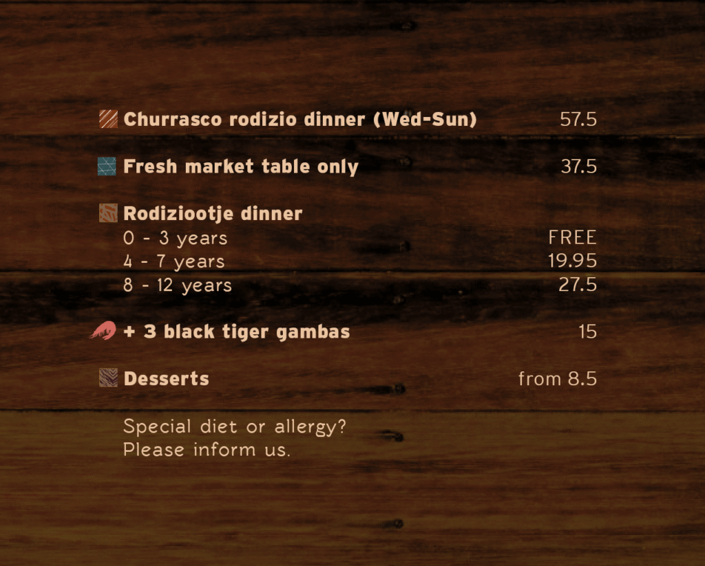 Barraca - Churrasco Rodizio diner oktober 2025